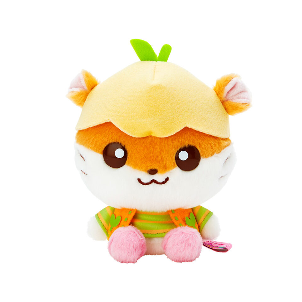 サンリオ コロコロクリリン レトロ レア ぬいぐるみ 帽子着脱可能 クリリンとラブラブのサクラ サンリオ コロコロクリリン 当時物