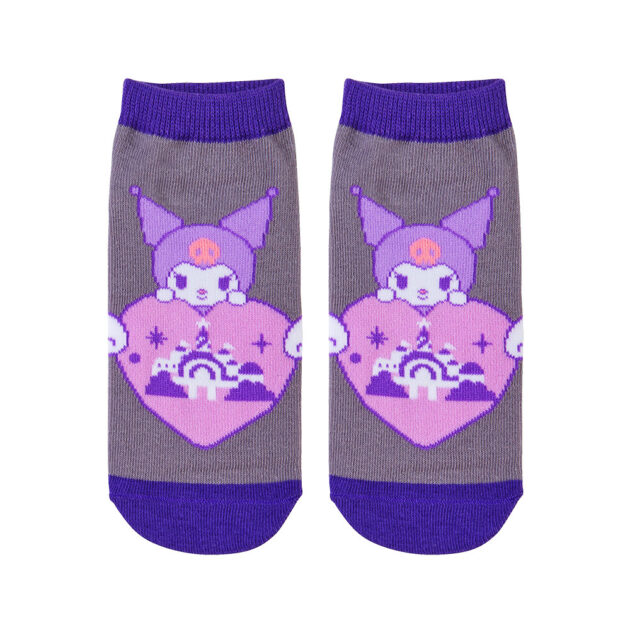 【新品】（希少品）クロミマスコット（ハートKチェーン付き）※エモいソックス goods_hoc_006_kuromi_b_img1-