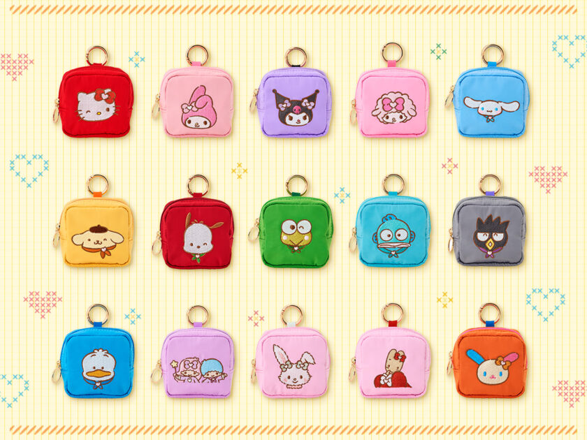 カラビナミニ刺繍ポーチ｜サンリオピューロランド