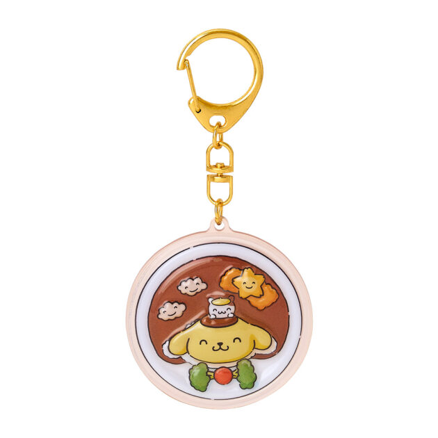 ピューロランド　ぷっくりったいキーホルダー フードデザインシリーズ ぷっくりったいキーホルダー(カレー