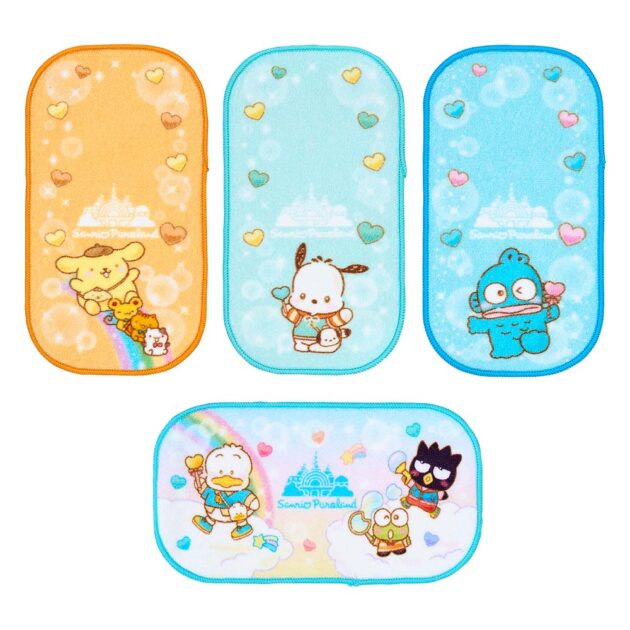 プロコロクリリン・ハンギョドン タオルセット サンリオ ハンギョドン ハンドタオル(マリン) ハンカチ Sanrio