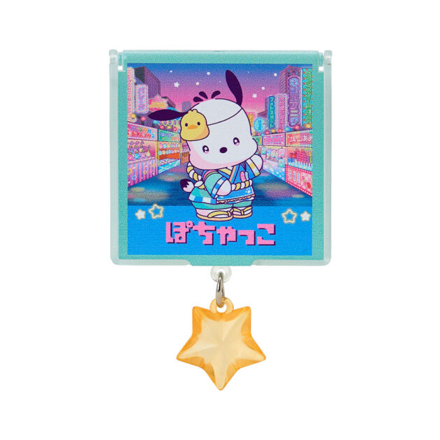 レアサンリオポチャッコぽちゃっこミニコンパクトミラー昭和レトロガチャガチャ？景品 レアサンリオプレミアムおまけポチャッコぽちゃっこミニ