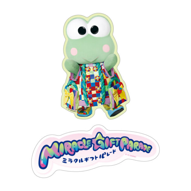 Miracle Gift Paradeシリーズ ステッカーセット(けろけろけろっ