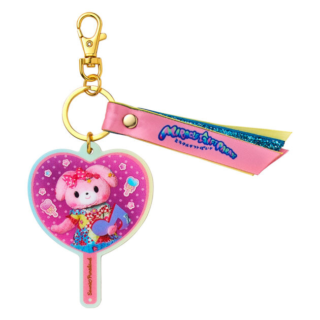 サンリオ ピューロランド ミラギフ アクリルキーホルダー 5点セット Miracle Gift Paradeシリーズ うちわ型ミラーキーホルダー