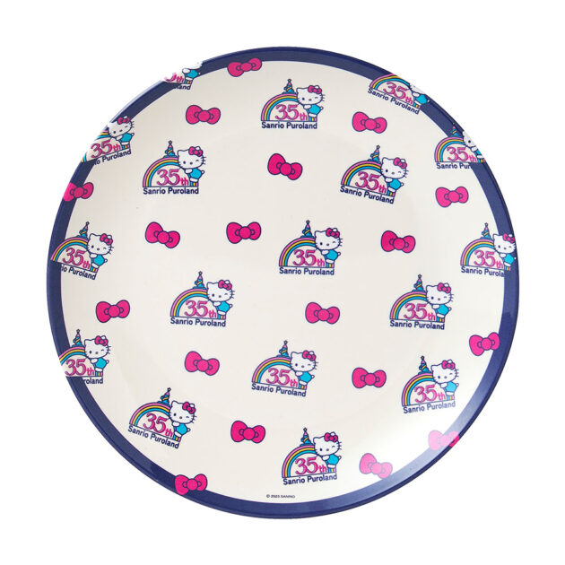 Sanrio Puroland 35th Anniversary メラミンプレート(ハローキティ