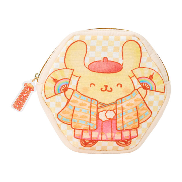 和柄デザインシリーズ ポーチ(ポムポムプリン)｜サンリオピューロランド