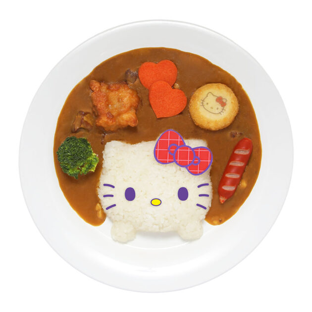 ハローキティのSo cute♡レッドカレー｜サンリオピューロランド