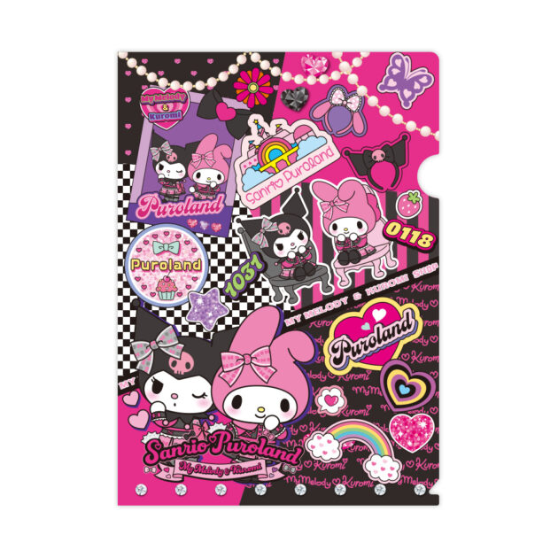 My Melody & Kuromi Shopシリーズ クリアファイル｜サンリオピューロランド