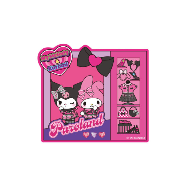 My Melody & Kuromi Shopシリーズ ステッカー(コレクション)｜サンリオ