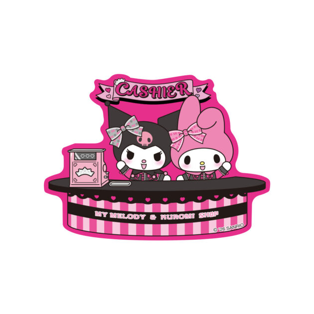 My Melody & Kuromi Shopシリーズ ステッカー(カウンター)｜サンリオ
