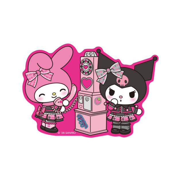 My Melody & Kuromi Shopシリーズ ステッカー(TEL)｜サンリオ