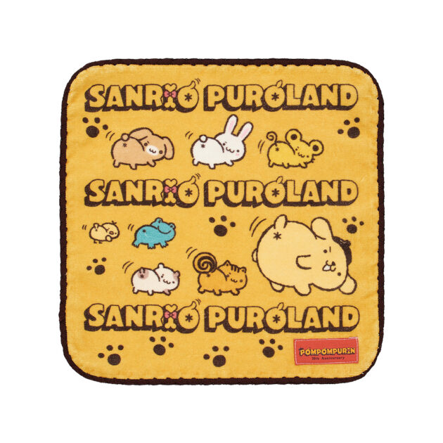 POMPOMPURIN 30th Anniversary タオル(おしり)｜サンリオピューロランド