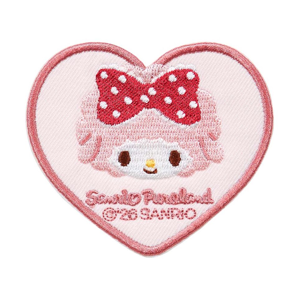 テディローズ刺繍ハート型ワッペン ハート型ワッペン(マイスウィートピアノ)｜サンリオピューロランド