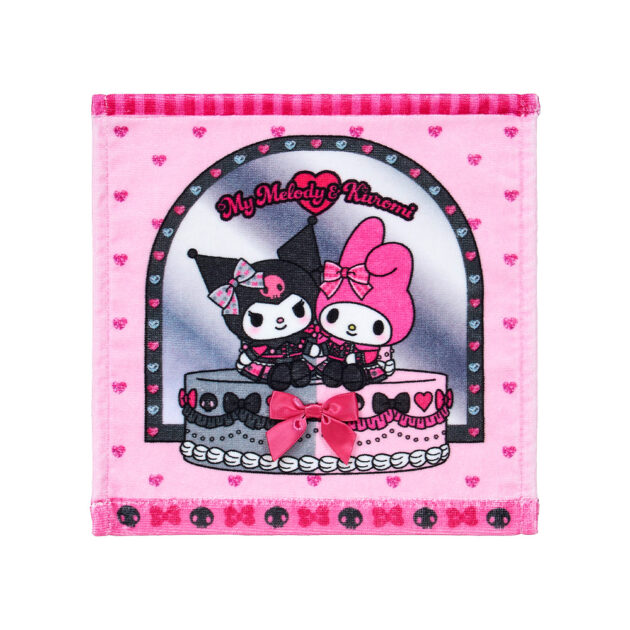 My Melody & Kuromi Shopシリーズ ミニタオル (ケーキ)｜サンリオ
