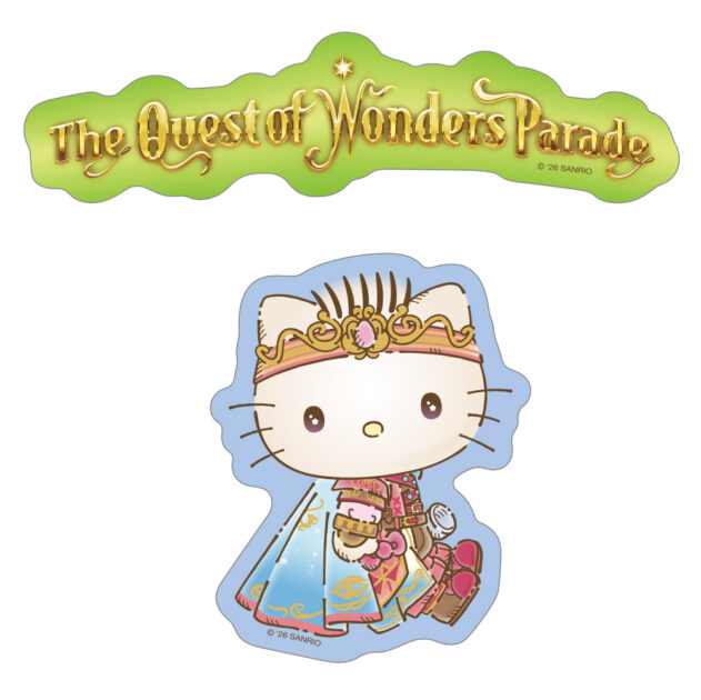 The Quest of Wonders Paradeシリーズ ステッカーセット(ディア