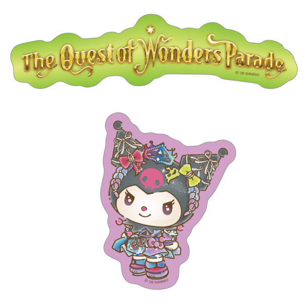The Quest of Wonders Paradeシリーズ ステッカーセット(クロミ