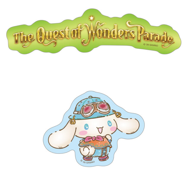 The Quest of Wonders Paradeシリーズ ステッカーセット(シナモン