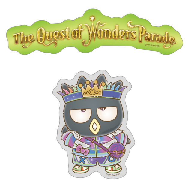 The Quest of Wonders Paradeシリーズ ステッカーセット(バッドばつ丸