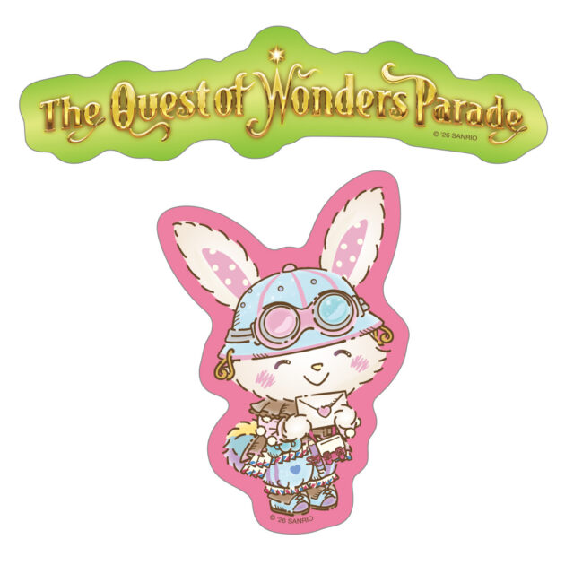 The Quest of Wonders Paradeシリーズ ステッカーセット(ウィッシュ