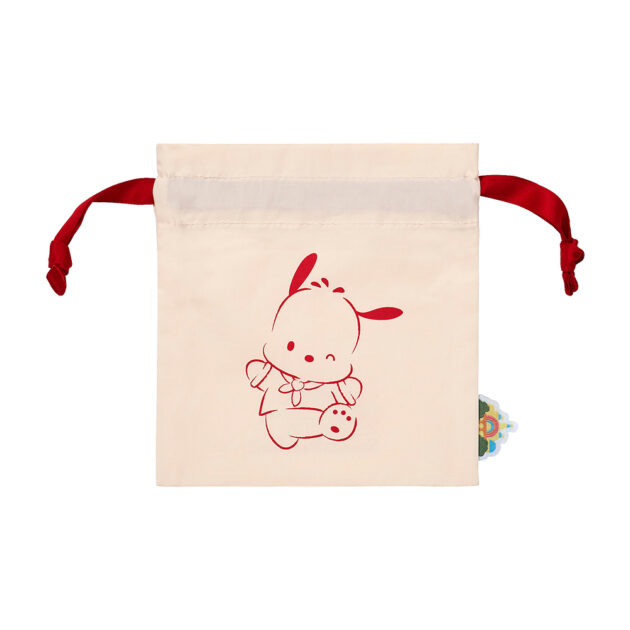 ワンポイントハートシリーズ カラフル巾着(ポチャッコ)｜サンリオ